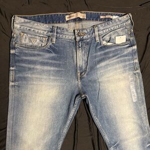 New Men’s Guess Straight Leg Jeans 36